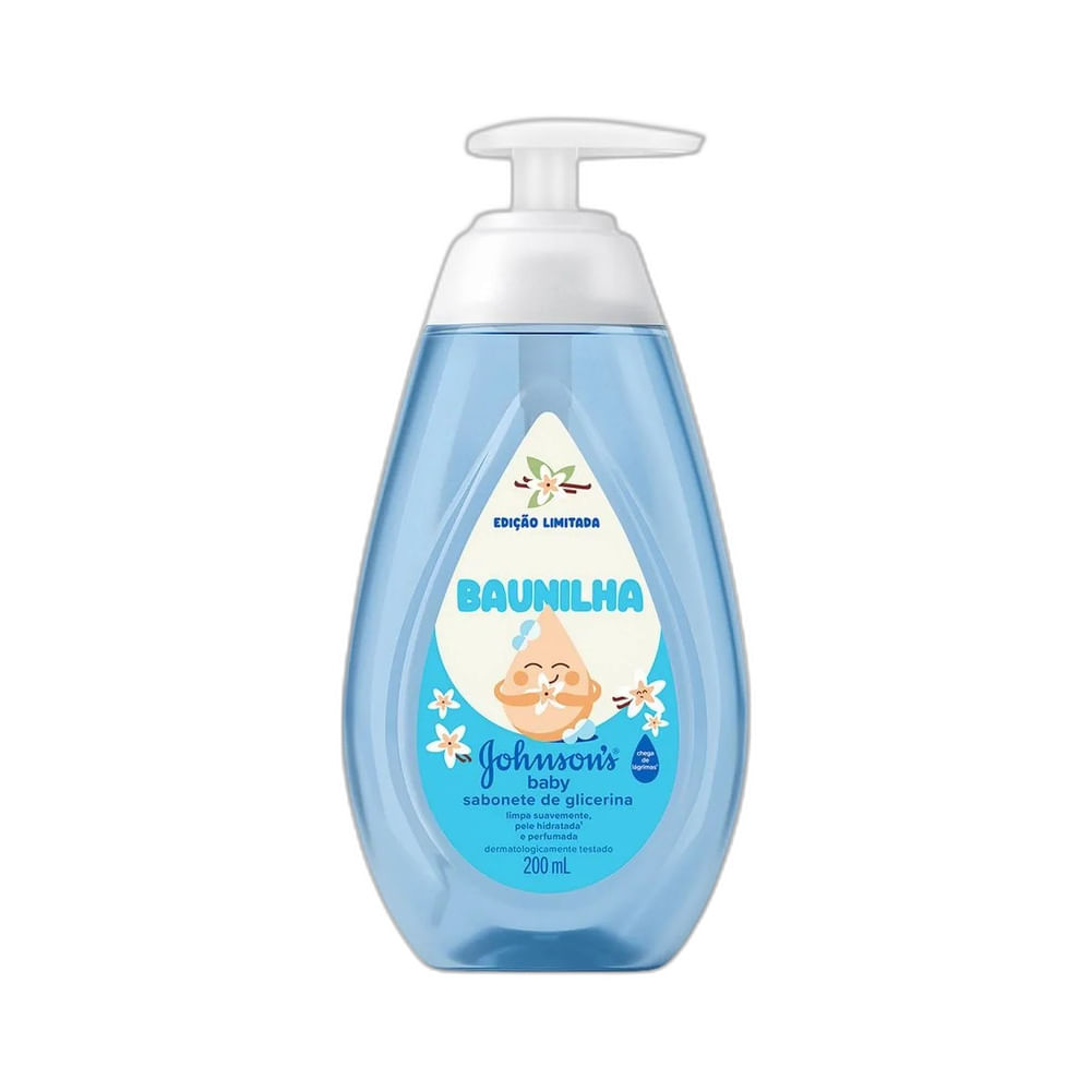 Sabonete Líquido Johnson's Baby Glicerina Baunilha 200ml