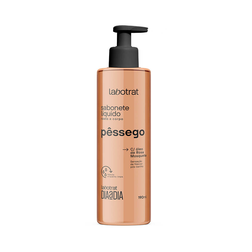 Sabonete Líquido Labotrat Dia a Dia Pêssego 190ml