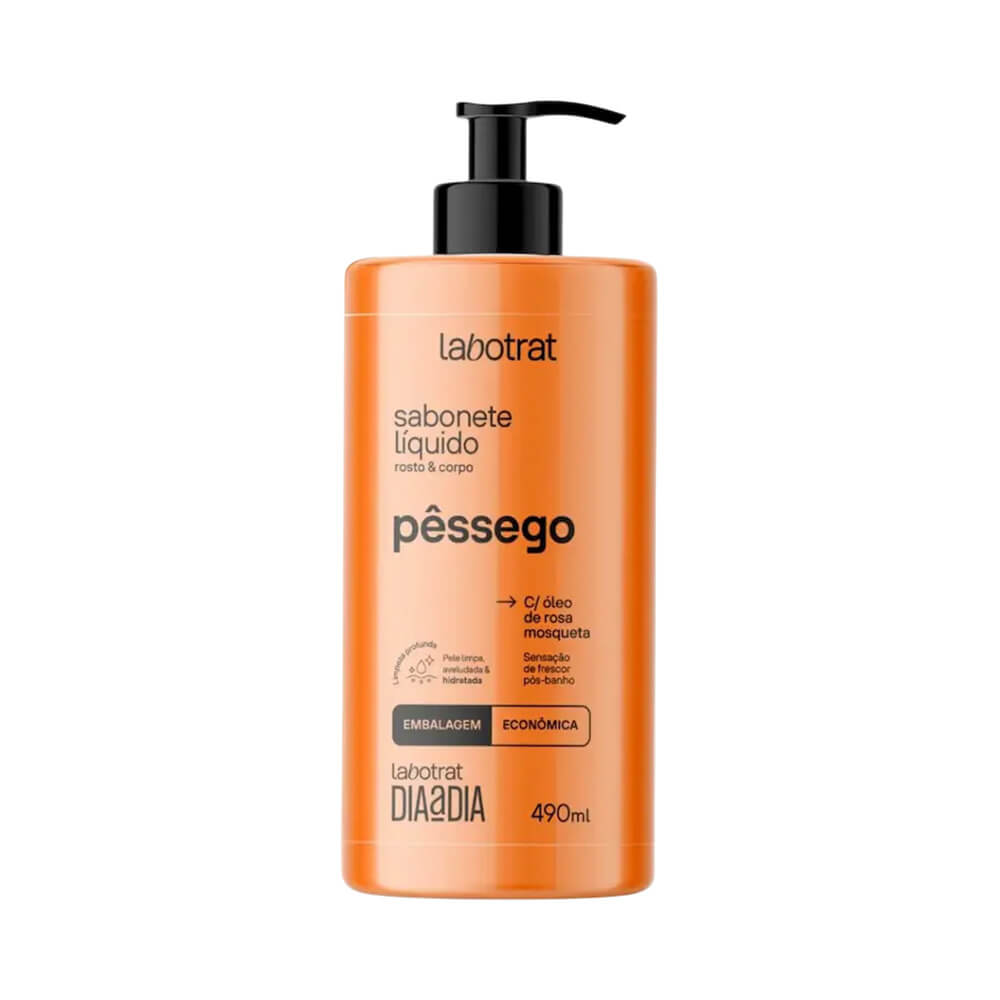 Sabonete Líquido Labotrat Dia a Dia Pêssego 490ml