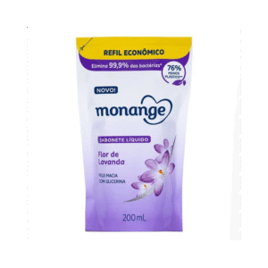 Sabonete Líquido Monange Lavanda Refil 200ml