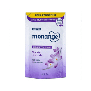 Sabonete Líquido Monange Lavanda Refil 400ml