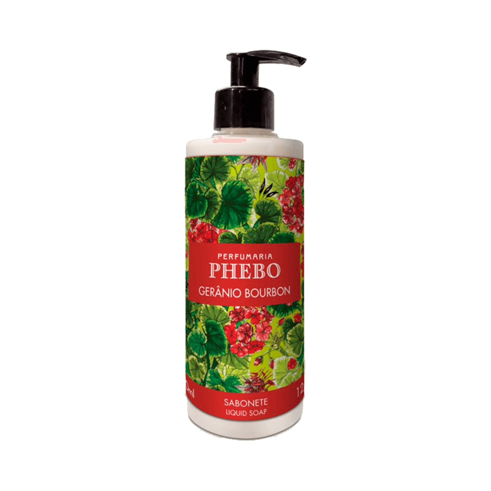 Sabonete Líquido Phebo Gerânio Bourbon 360ml