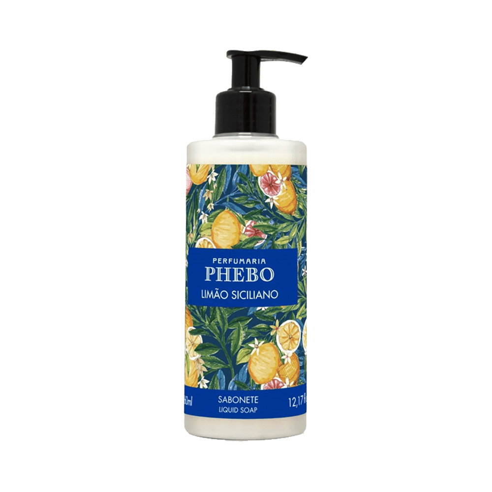 Sabonete Líquido Phebo Limão Siciliano 360ml