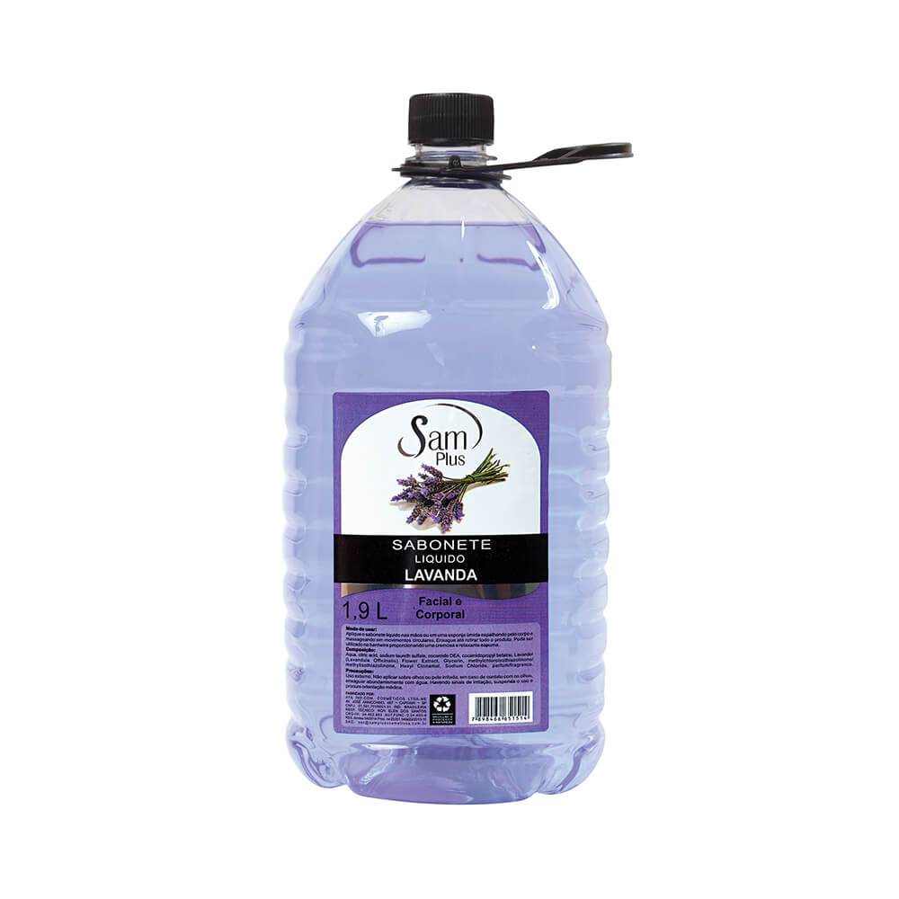 Sabonete Líquido Samplus Lavanda 1900ml