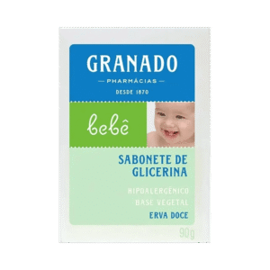 Sabonete de Glicerina Granado Bebê Erva Doce 90g