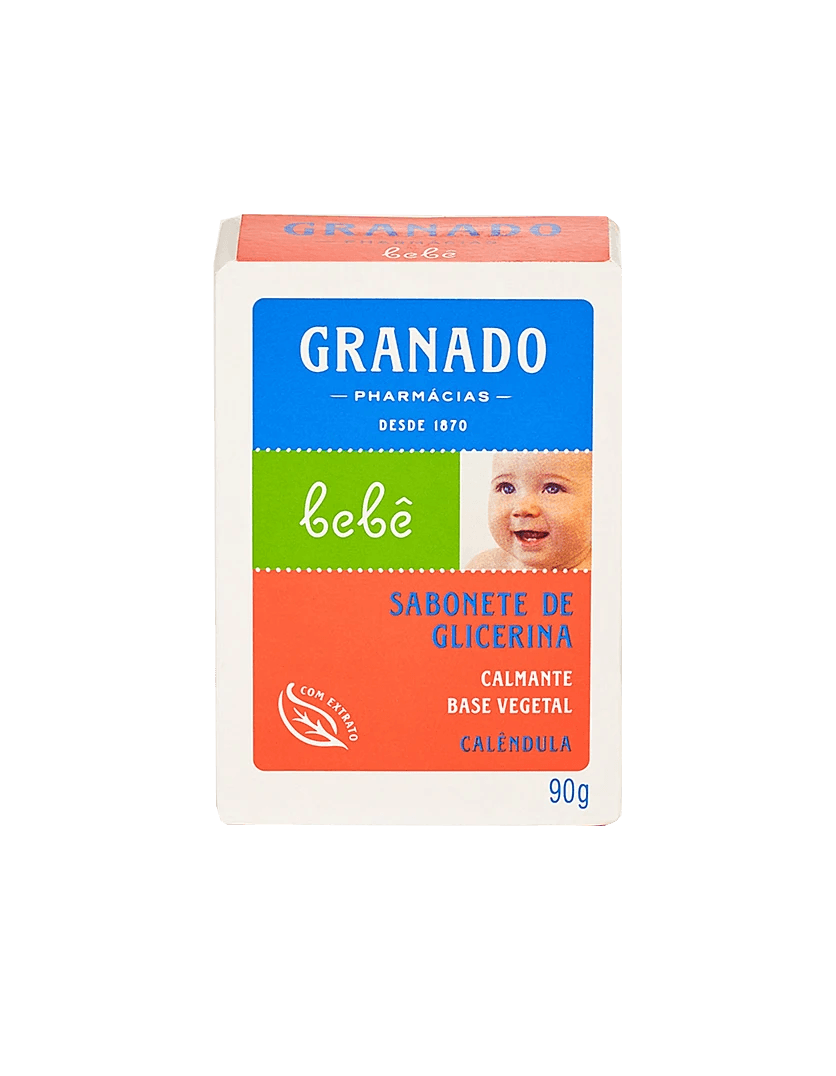 Sabonete em Barra De Glicerina Granado Bebê Calêndula 90g