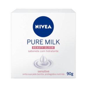 Sabonete em Barra Nivea Pure Milk Sensitive 90g