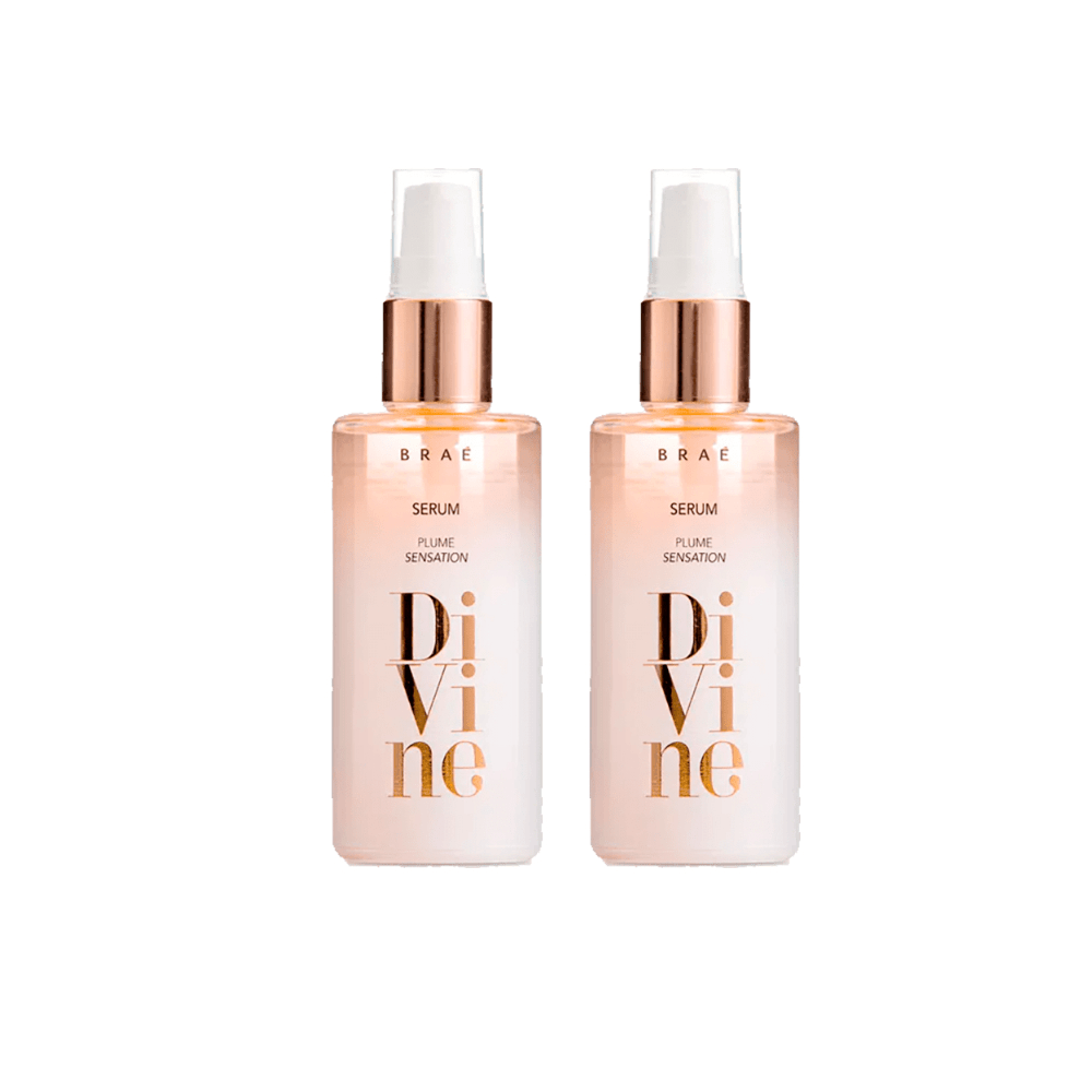 Kit Sérum Braé Divine Plume Sensation 60ml (2 Produtos)