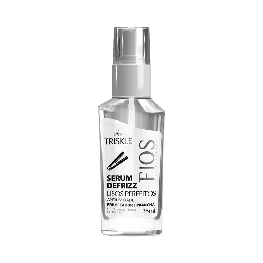 Sérum Capilar Triskle Defrizz Fios de Porcelana Lisos Perfeitos 35ml