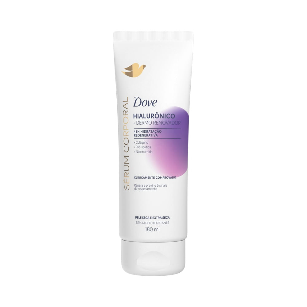 Sérum Corporal Dove Hialurônico + Dermo Renovador 180ml