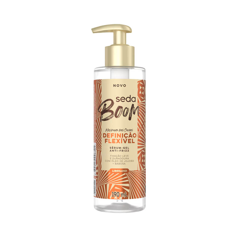 Sérum Gel Capilar Seda Boom Definição Flexível 200ml