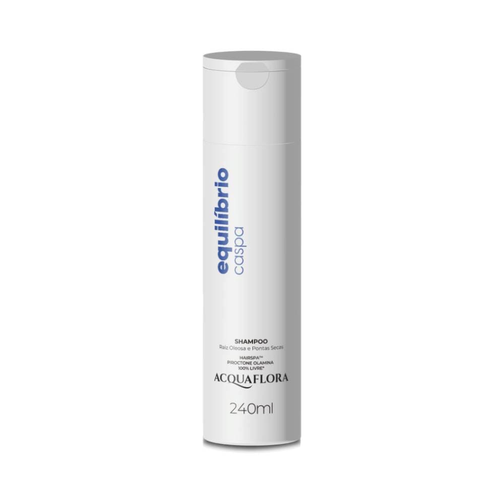 Shampoo Acquaflora Equilíbrio Caspa Raiz Oleosa Pontas Secas 300ml
