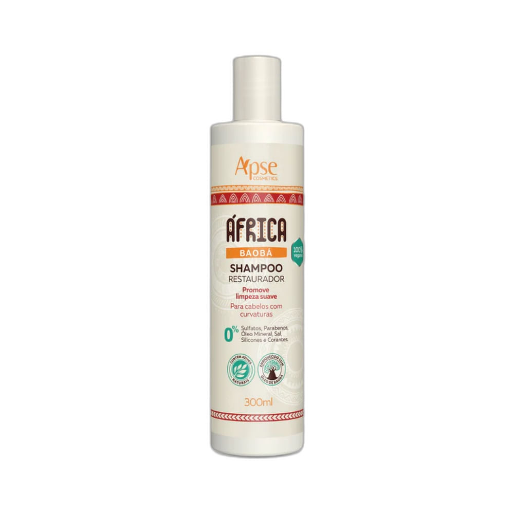 Shampoo Apice África Baobá Restaurador 300ml