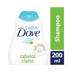 Shampoo Dove Baby Hidratação Enriquecida Cabelos Claros 200ml