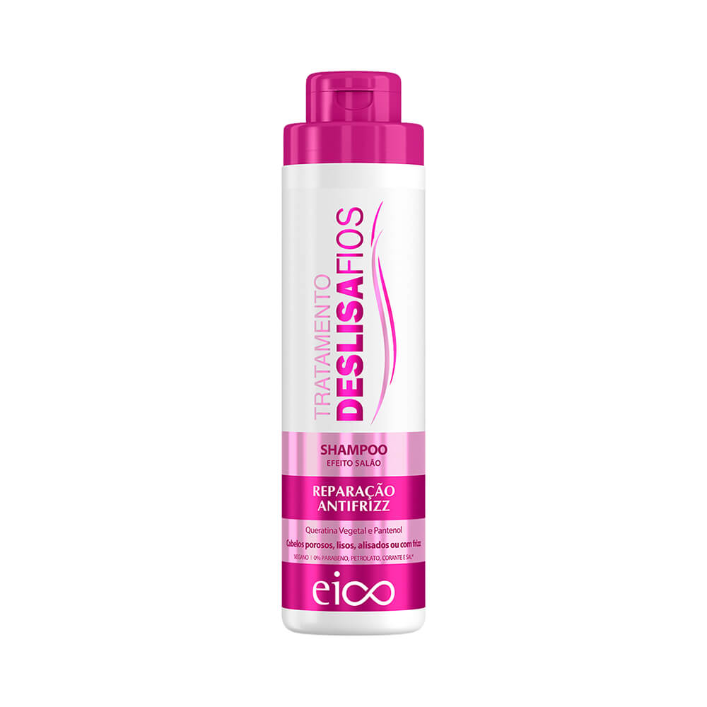 Shampoo Eico Efeito Salão Deslisa Fios 800ml
