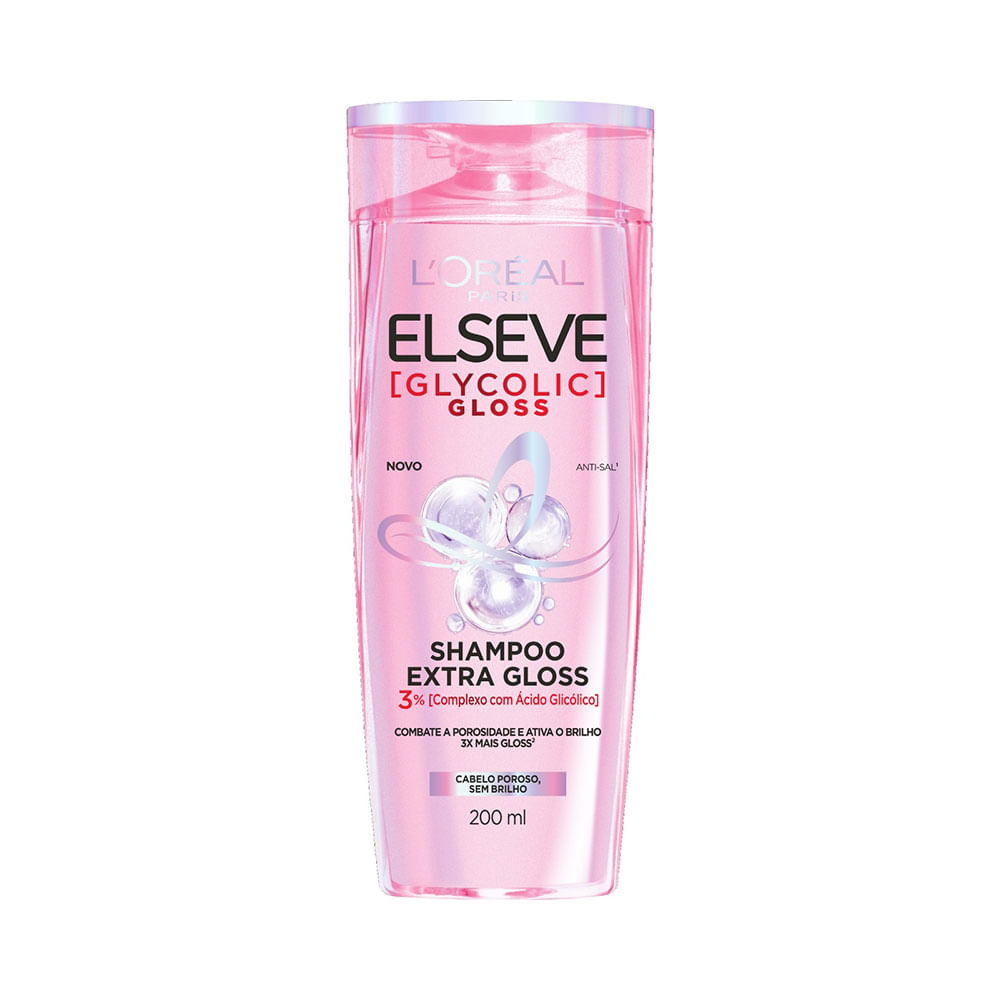 Shampoo Elseve Glycolic Gloss 200ml