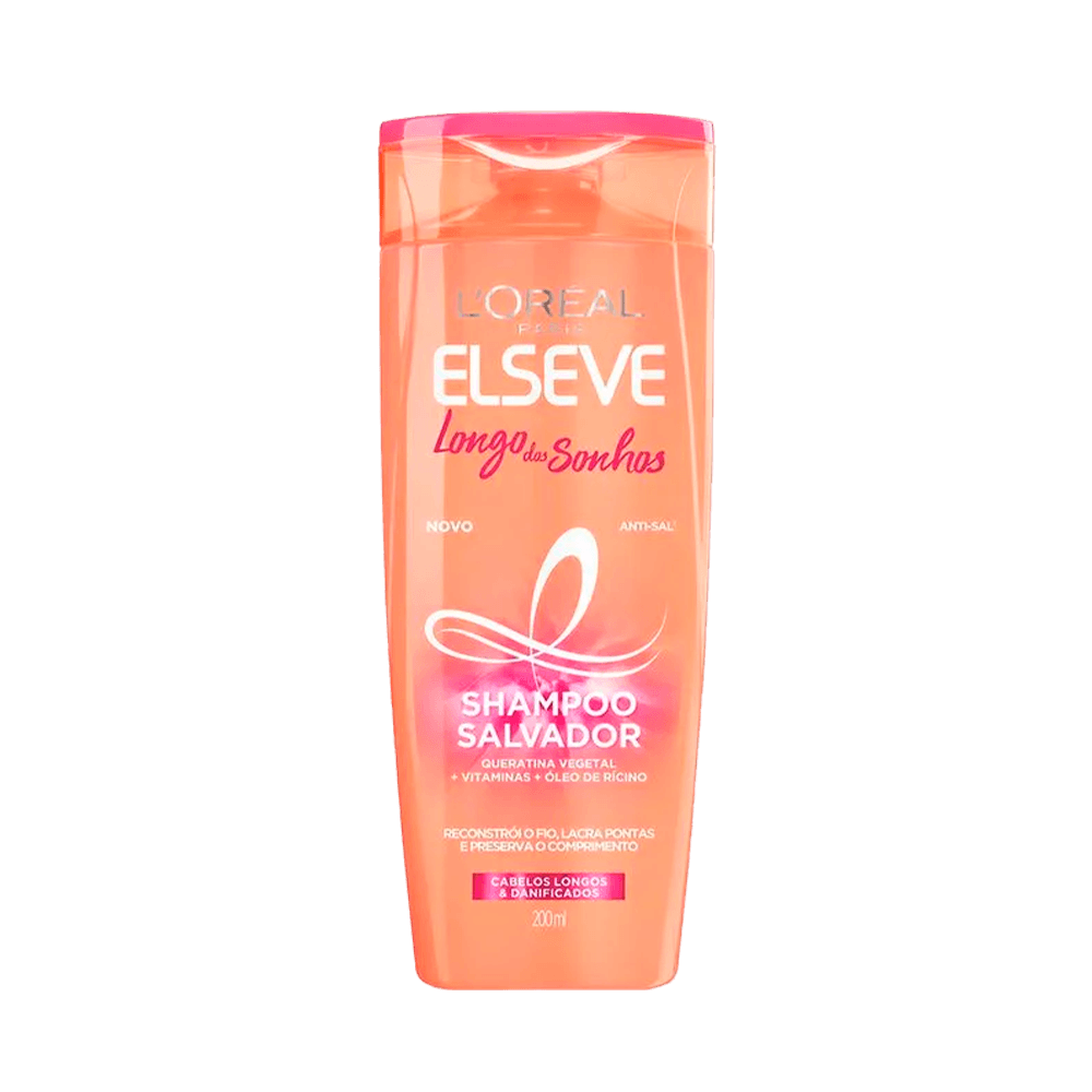 Shampoo Elseve Longo dos Sonhos 200ml