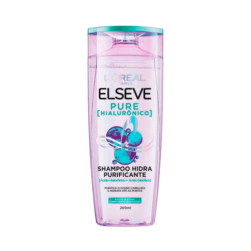 Shampoo Elseve Pure Hialurônico 200ml