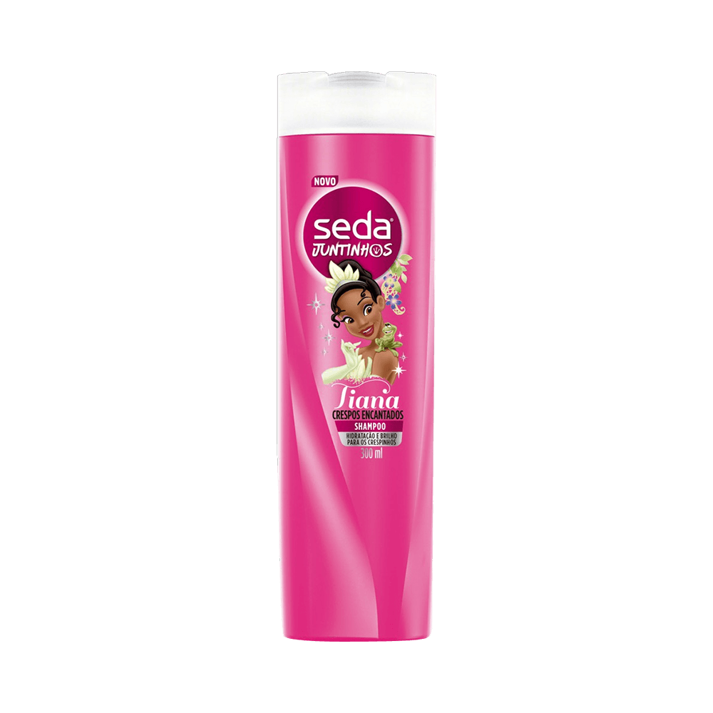 Shampoo Infantil Seda Juntinhos Tiana Crespos Encantados 300ml