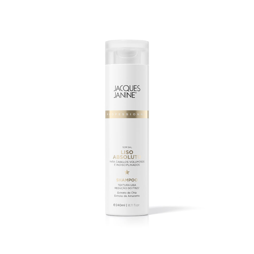 Shampoo Jacques Janine Liso Absoluto 240ml