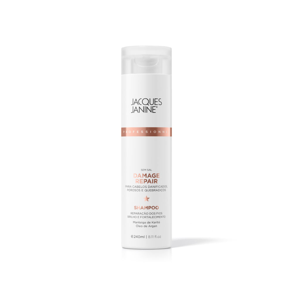 Shampoo Jacques Janine Reparação de Danos 240ml