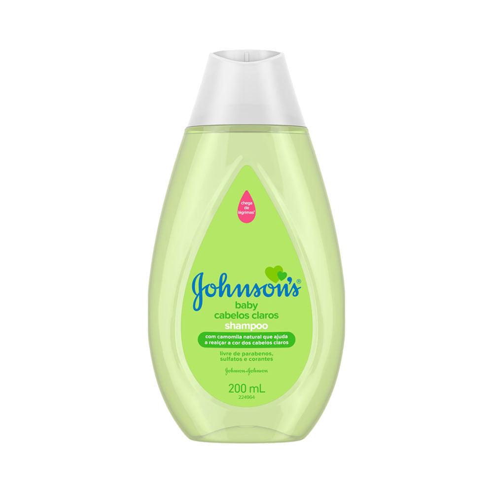 Shampoo Johnson's Baby Cabelos Claros 200ml