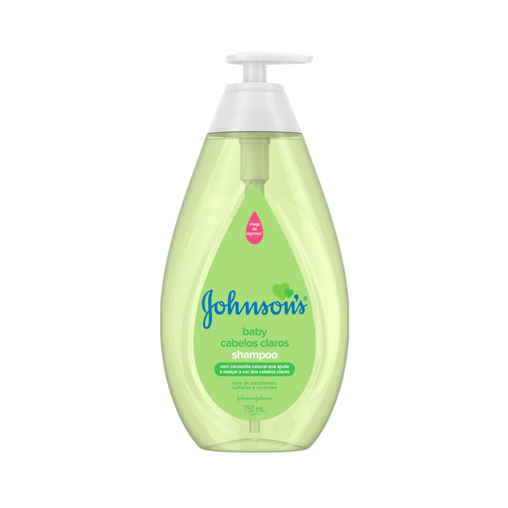 Shampoo Johnson & Johnson Baby Cabelos Claros 750ml