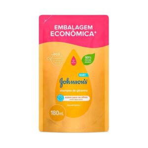 Shampoo Johnson & Johnson Baby Refil Glicerina 180ml