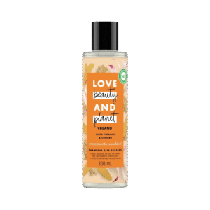 Shampoo Love Beauty and Planet Maçã Peruana e Cumaru 300ml