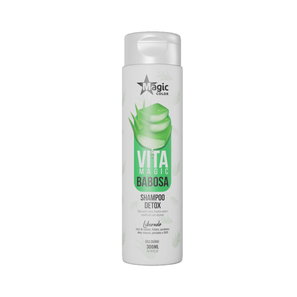 Shampoo Magic Color Detox Vita Magic Babosa 300ml