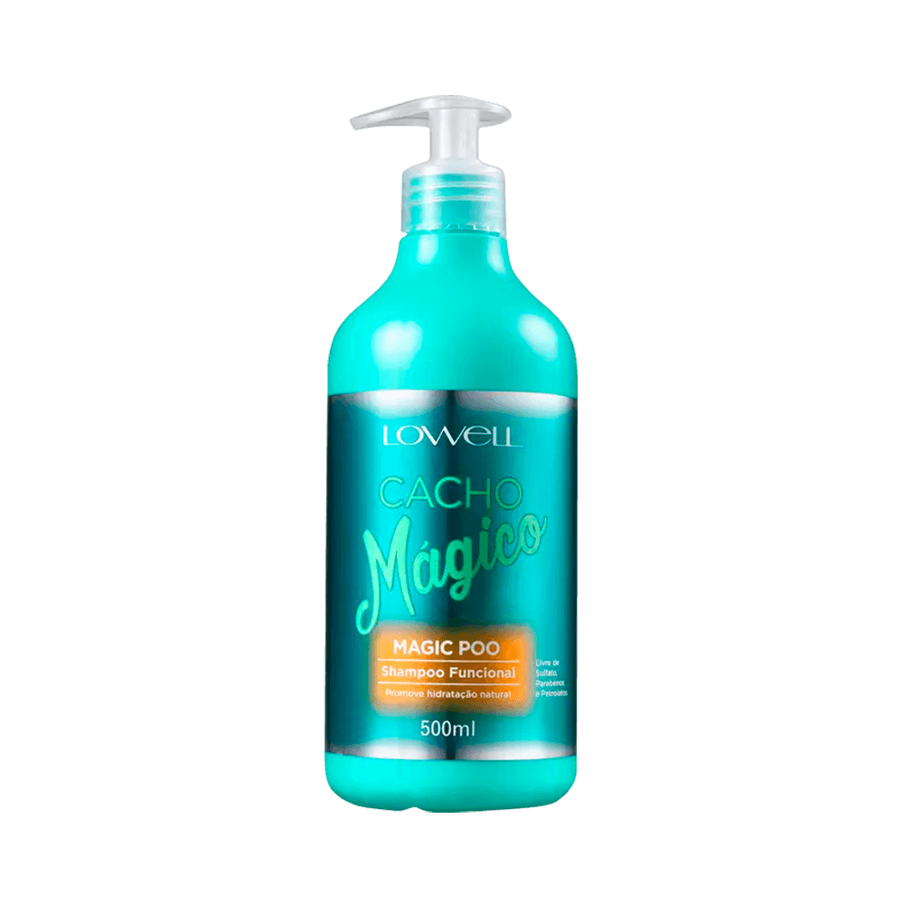 Shampoo Magic Poo Lowell Cacho Mágico 500ml