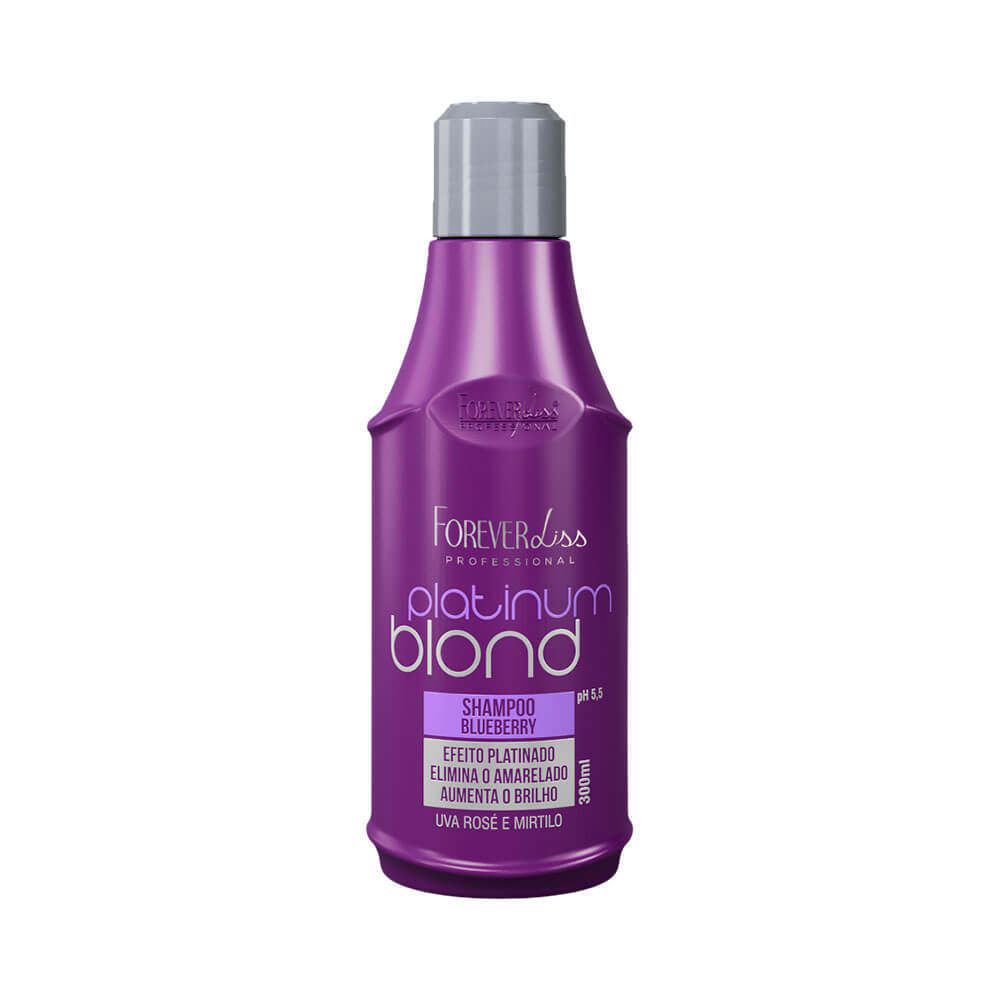 Shampoo Matizador Forever Liss Platinum Blond 300ml
