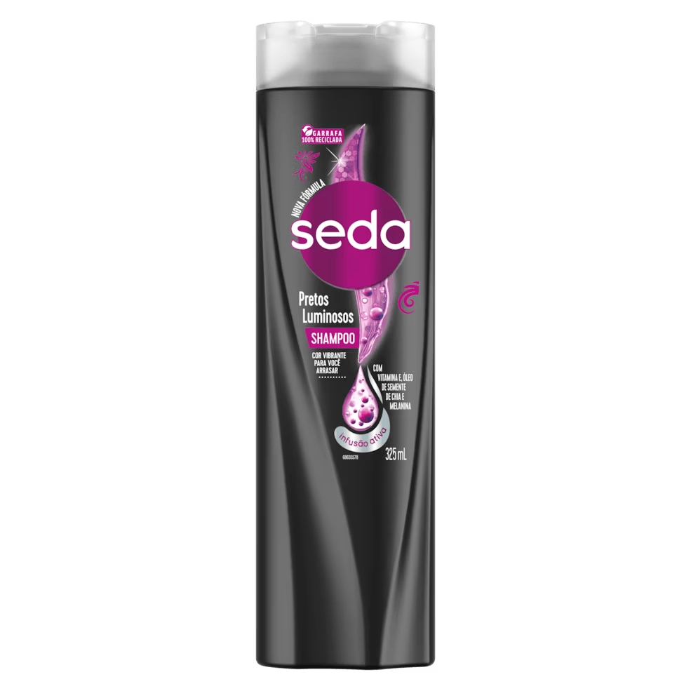 Shampoo Seda Pretos Luminosos 325ml