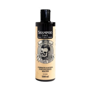 Shampoo Soft Fix Barber Shop 3 em 1 Fortificante 250ml
