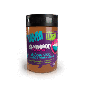 Shampoo Yamy Mega Liso Caramelo Açúcar 300g