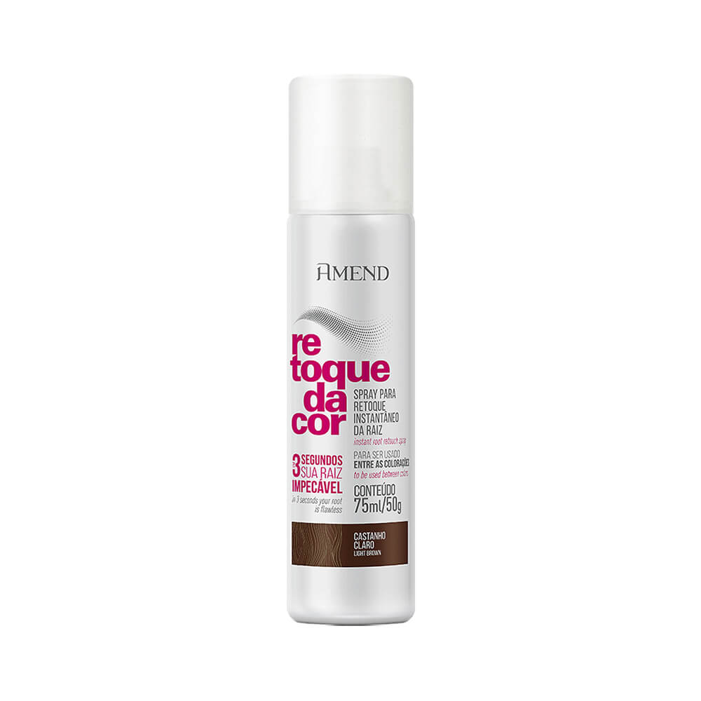 Spray Amend Retoque da Cor Castanho Claro 75ml