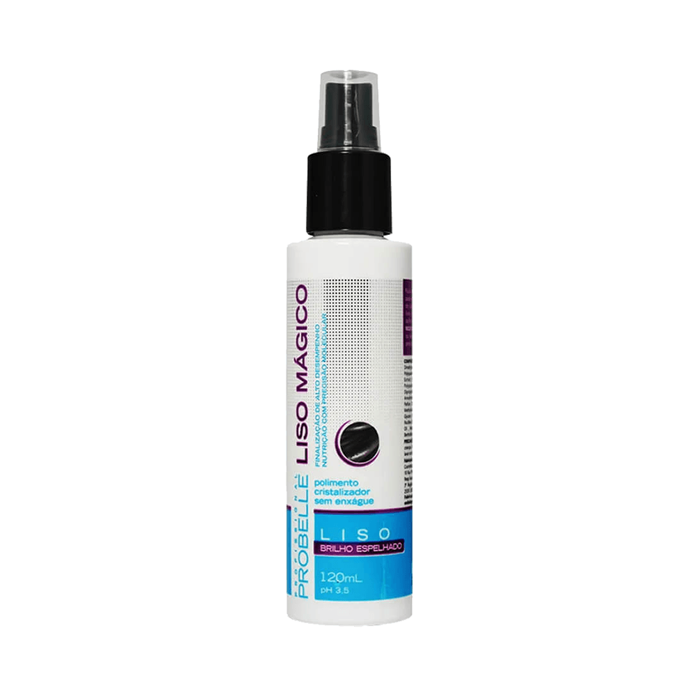 Spray Capilar Probelle Liso Mágico Brilho Espelhado 120ml