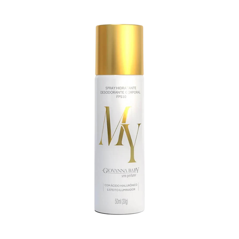 Spray Hidratante Giovanna Baby MY FPS 10 Sem Perfume 50ml
