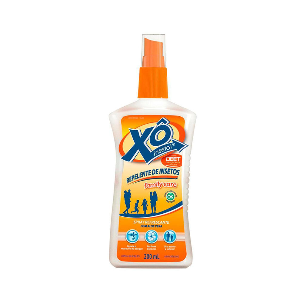 Spray Repelente Xô Inseto 200ml