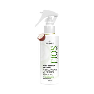 Spray Triskle Fios de Porcelana Água de Coco + Babosa Hidratação e Brilho 120ml