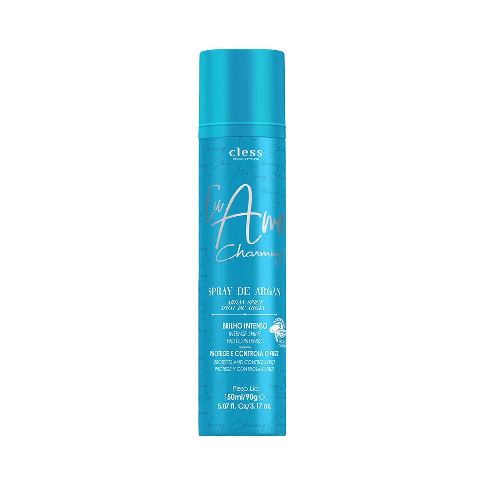 Spray de Brilho Eu Amo Charming Argan 150ml