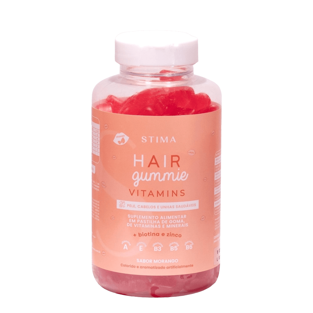 Suplemento Alimentar para Cabelos e Unhas Stima Hair Gummie Vitamins