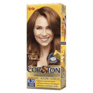 Coloração Cor & Ton Castanho Iluminado Caramelo 6.35