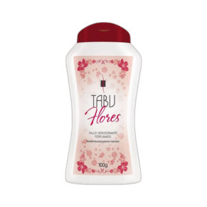 Talco Tabu Flores 100g