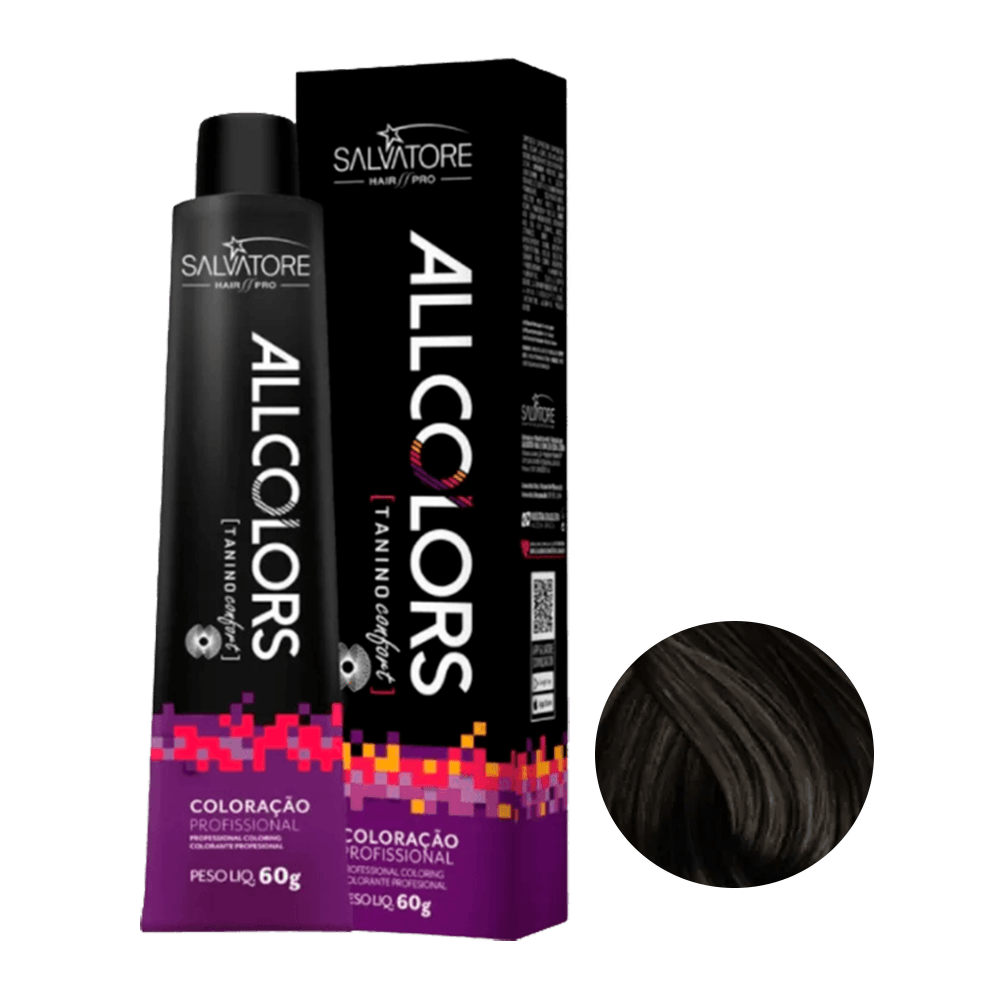Tinta Salvatore All Colors 6.0 Louro Profundo 60g