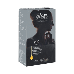 Tonalizante Acquaflora Hidra Gloss 200 Preto