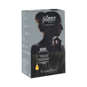 Tonalizante Acquaflora Hidra Gloss 500 Castanho Claro