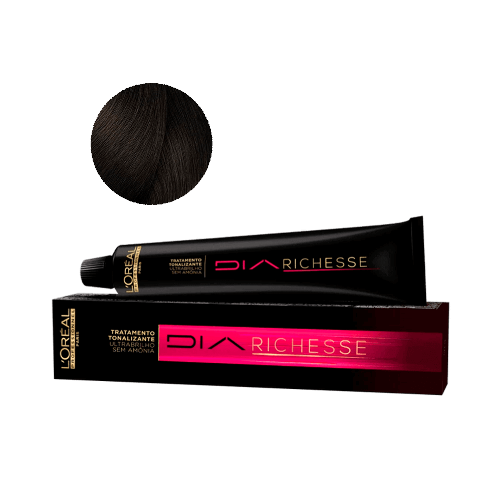 Coloração L'Oréal Professionnel DiaRichesse 4.15 Chocolate 50g