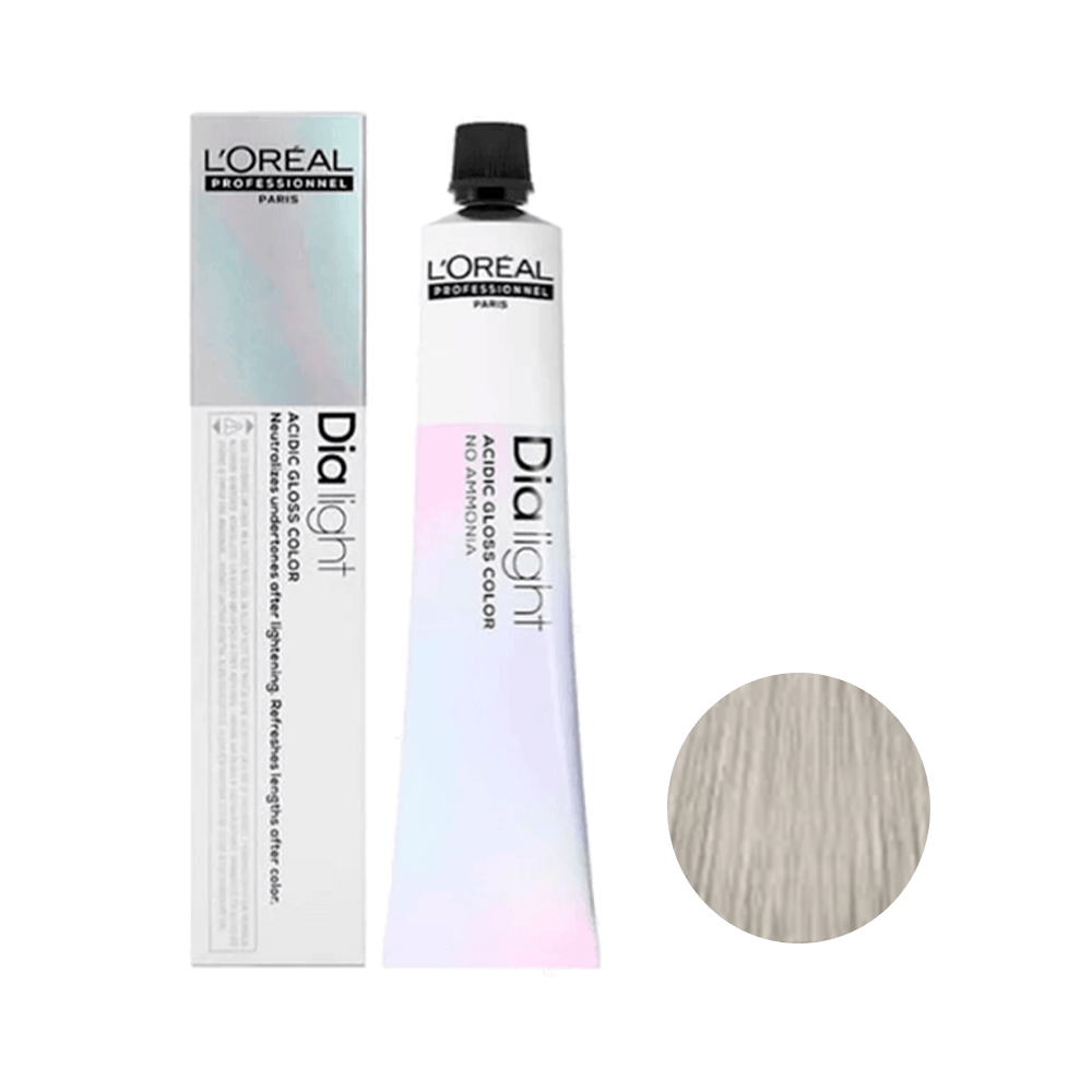 Coloração L'Oréal Professionnel Dialight 9.01 Louro Muito Claro Natural Cendré Milkshake 50g