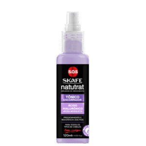 Tônico Skafe Encorpador Ácido Hialurônico + Rosa Mosqueta Natutrat S.O.S 120ml